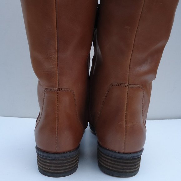 SIZE10.SAM EDELMAN PATTON 2  Leather Riding boots - Picture 5 of 16